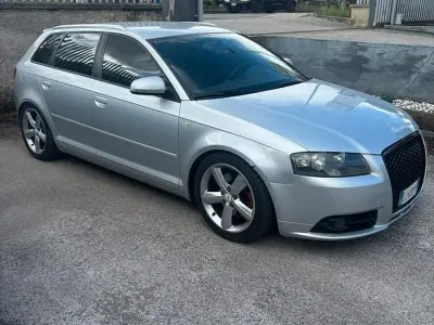 Usata Audi A3 S-Line 170 CV (125 kW) 2008 Grigio Utilitaria