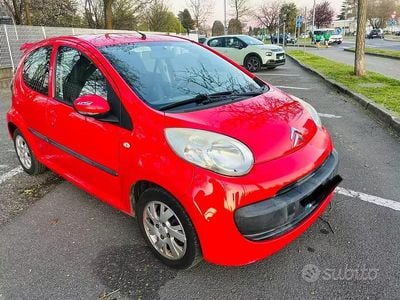 Usata Citroën C1 68 CV (50 kW) 2007 Rosso Utilitaria