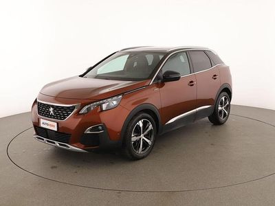 Usata Peugeot 3008 GT-line 130 CV (95 kW) 2018 Arancio SUV