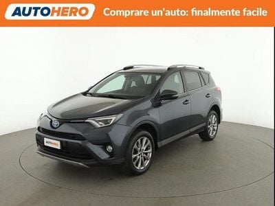 Usata Toyota RAV4 Hybrid Lounge 154 CV (113 kW) 2017 Grigio SUV