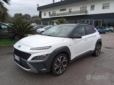 Usata Hyundai Kona N Line 120 CV (88 kW) 2021 Bianco SUV