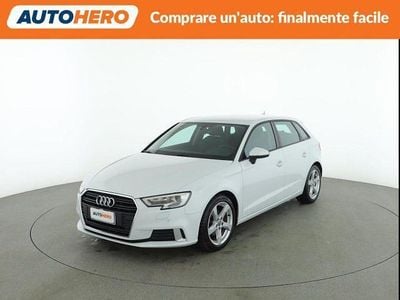 Usata Audi A3 Sport 116 CV (85 kW) 2017 Bianco Berlina