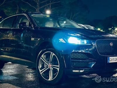Usata Jaguar F-Pace Prestige 180 CV (132 kW) 2020 Blu SUV