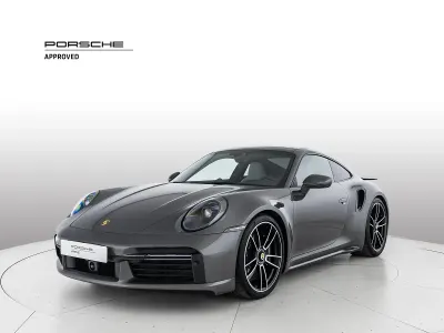Usata Porsche 911 Turbo S 650 CV (478 kW) 2020 N0 grigio agata metallizzato Coupé
