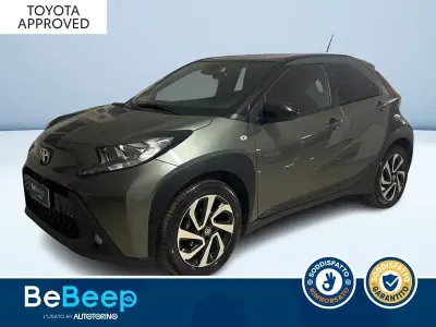 Usata Toyota Aygo X Trend 72 CV (52 kW) 2023 Verde metallizzato SUV