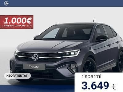 Nuova VW Taigo R-line Plus 116 CV (85 kW) 2026 Smoky grey metallizzato nero SUV