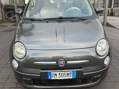 Usata Fiat 500 Lounge 75 CV (55 kW) 2009 Grigio Cabrio