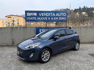 Usata Ford Fiesta Titanium 75 CV (55 kW) 2021 Blu Utilitaria