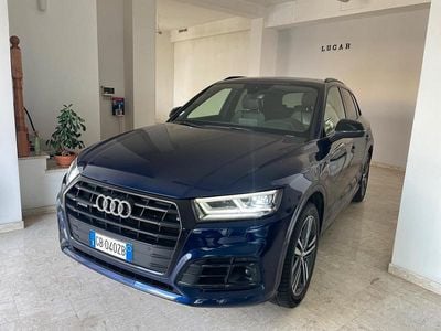 Usata Audi Q5 S-line plus 204 CV (150 kW) 2020 Blu SUV