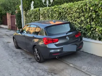 Usata BMW 118 M Sport 150 CV (110 kW) 2017 Grigio Berlina