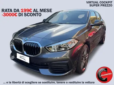 Usata BMW 118 Advantage 151 CV (111 kW) 2021 Grigio Utilitaria
