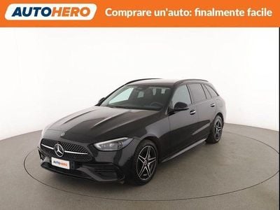 Usata Mercedes C300e Premium 204 CV (150 kW) 2022 Nero Station wagon