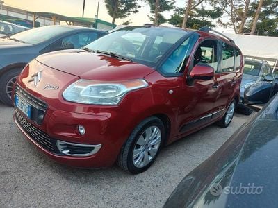 Usata Citroën C3 Picasso Exclusive 92 CV (67 kW) 2012 Rosso Monovolume