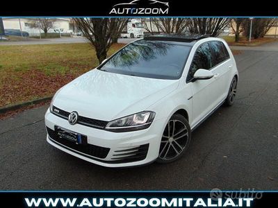 Usata VW Golf VII GTD 184 CV (135 kW) 2016 Bianco Berlina
