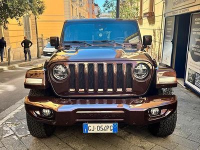 Usata Jeep Wrangler Unlimited Sahara 200 CV (147 kW) 2019 Marrone SUV