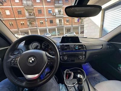 Usata BMW 118 Sport Line 150 CV (110 kW) 2018 Nero Utilitaria