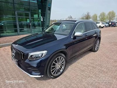 Usata Mercedes GLC250 Premium 204 CV (150 kW) 2016 Blu SUV