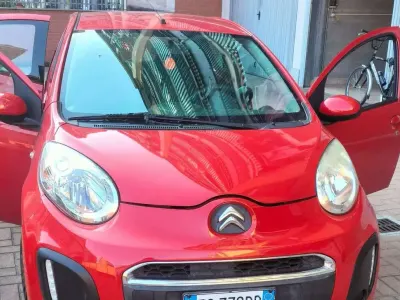 Usata Citroën C1 Seduction 68 CV (50 kW) 2013 Rosso Utilitaria
