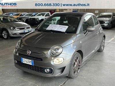 Usata Fiat 500C Sport 69 CV (50 kW) 2021 Grigio met. Cabrio