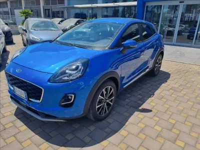 Second-hand Ford Puma Titanium 125 CP (91 kW) 2021 Albastru SUV