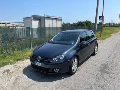 Usata VW Golf VI 140 CV (102 kW) 2009 Blu Utilitaria