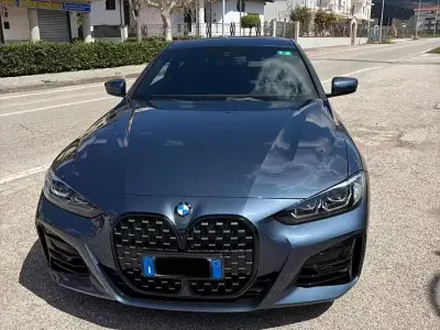 Usata BMW 420 Coupé 190 CV (139 kW) 2021 Blu Coupé
