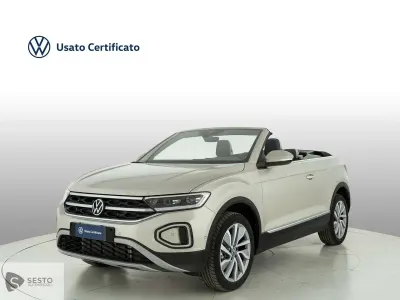 Nuova VW T-Roc Cabriolet Style 150 CV (110 kW) 2025 Bianco Cabrio