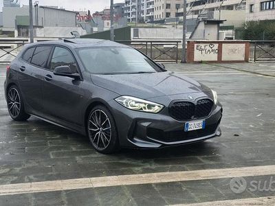 Usata BMW M135 Shadowline 306 CV (225 kW) 2020 Grigio Utilitaria