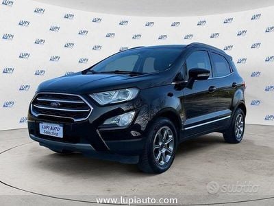 Usata Ford Ecosport Titanium S 100 CV (73 kW) 2018 Nero SUV