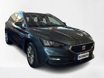 Usado Seat Leon Style 110 HP (80 kW) 2022 Cinzento Carrinha