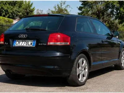 Usata Audi A3 Ambition 140 CV (102 kW) 2003 Nero Utilitaria