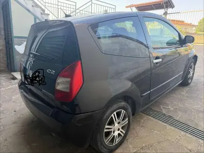 Usata Citroën C2 68 CV (50 kW) 2004 Nero Utilitaria