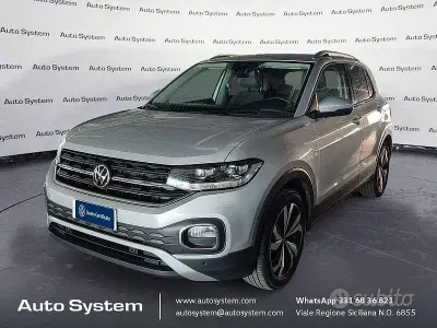 Usata VW T-Cross Advance 110 CV (80 kW) 2023 Grigio SUV