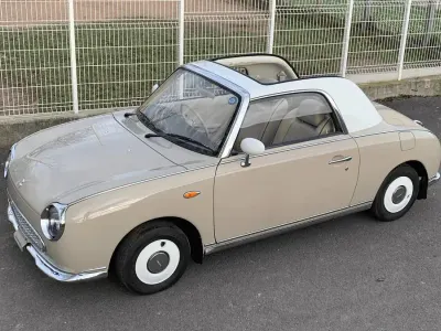 Usata Nissan Figaro 76 CV (55 kW) 1991 Beige Cabrio