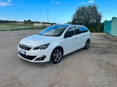 Usata Peugeot 308 SW Allure 120 CV (88 kW) 2015 Bianco Station wagon