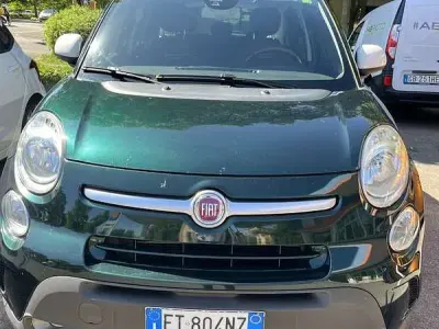 Usata Fiat 500L Trekking 95 CV (69 kW) 2014 Verde Monovolume