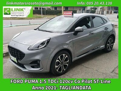 Usata Ford Puma ST-Line 120 CV (88 kW) 2021 Grigio SUV