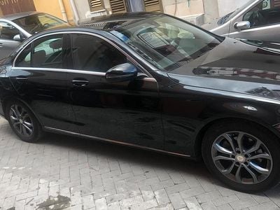 Usata Mercedes C200 136 CV (100 kW) 2017 Nero Berlina