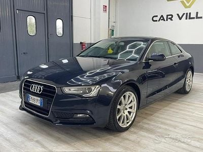 Usata Audi A5 Advanced 177 CV (130 kW) 2012 Blu Coupé
