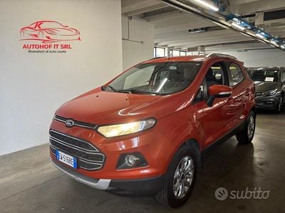 Usata Ford Ecosport 90 CV (66 kW) 2014 Arancione SUV
