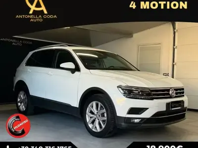 Usata VW Tiguan Style 150 CV (110 kW) 2018 Bianco SUV
