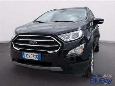 Usata Ford Ecosport Titanium 125 CV (91 kW) 2021 Nero SUV