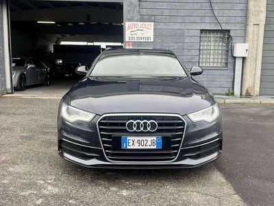 Usata Audi A6 S-Line 190 CV (139 kW) 2014 Blu/azzurro Station wagon