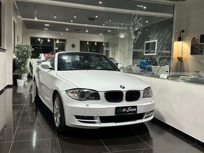 Usata BMW 120 Cabriolet Efficient Dynamics 177 CV (130 kW) 2010 Bianco Cabrio
