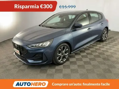 Usata Ford Focus ST-Line 125 CV (91 kW) 2023 Blu/azzurro Berlina