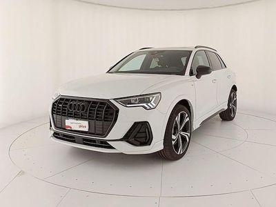 Usata Audi Q3 S-Line 190 CV (139 kW) 2023 Bianco ghiacciaio metallizzato SUV