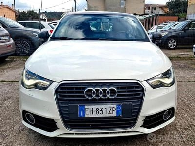 Usata Audi A1 Ambition 90 CV (66 kW) 2011 Bianco Utilitaria