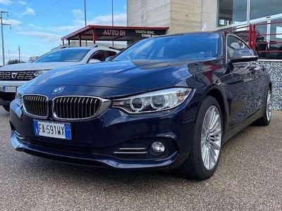 Usata BMW 420 Luxury Line 190 CV (139 kW) 2015 Blu/azzurro Coupé