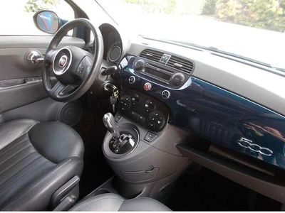 Usata Fiat 500 Lounge 69 CV (50 kW) 2014 Blu/azzurro Utilitaria