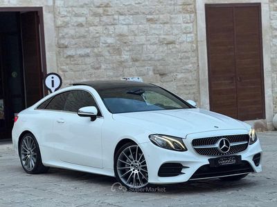 Usata Mercedes E220 Premium Plus 194 CV (142 kW) 2017 Bianco Berlina